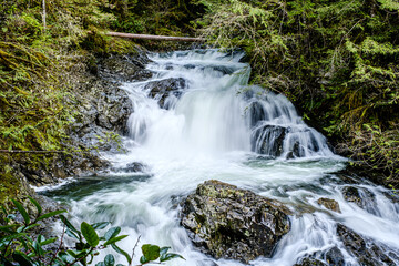 Obraz premium Wallace Falls State Park