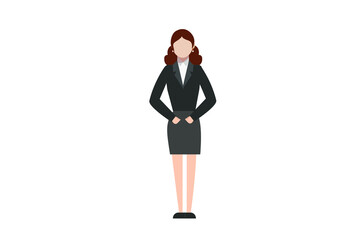 Workplace women vector