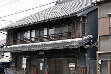 Fototapeta na wymiar Atsuta-so - old house in Miya on Tokaido Road