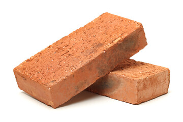 brick isolated on white background