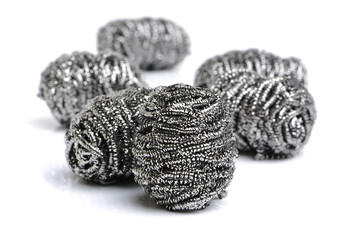 knitted scarf on a white