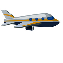 Airplane vector design illustration