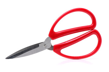 scissors on a white background