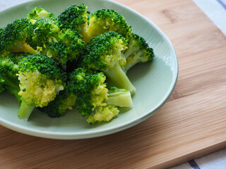 신선한 유기농 채소 녹색 브로콜리
