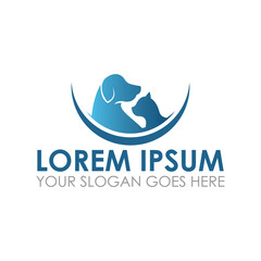 pet care vector , veterinary logo