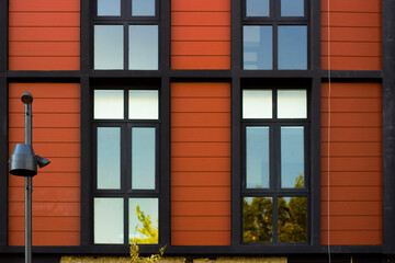 window in the building