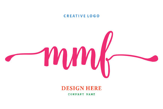 MMF lettering logo is simple, easy to understand and authoritative
