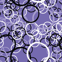 Vector seamless texture background pattern. Hand drawn, purple, white, black colors.