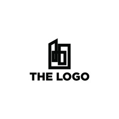 Abstract Geometric Logo Concept Vector. Abstract Simple Logo Template.