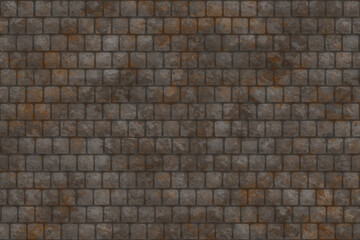 old stone brick tile