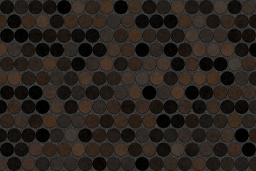 color dot floor and interior tile