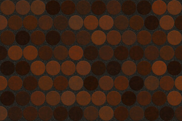 color dot floor and interior tile