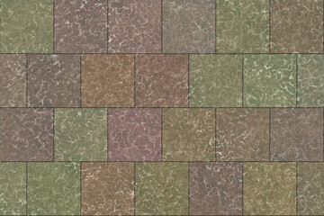 Obraz premium FANCY MARBLE BLOCK SEAMLESS PATTERN