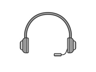 ヘッドフォンのイラスト