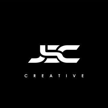 JSC Letter Initial Logo Design Template Vector Illustration