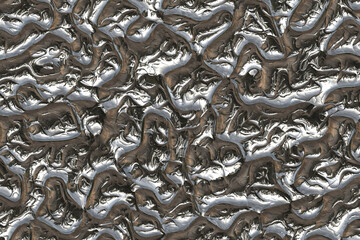 metallic wave texture design