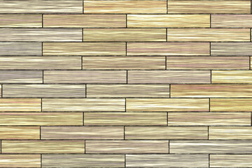 nailed plank tile design