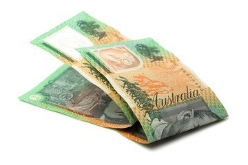 Obraz na płótnie Canvas Australia Dollar, Bank note of Australia