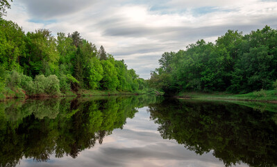 lake in the forest