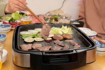 家族でおうち焼肉