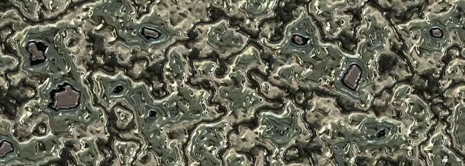 metallic wave texture