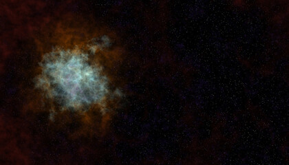 night sky nebula background