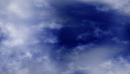 Naklejka na ściany i meble realistic clouds sky
