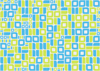 Obraz premium Abstract Geometric Pattern generative computational art illustration