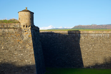 Ciudadela Castle view
