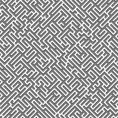 Striped geomitrical illustration. Maze illustration. Striped background. Geometrical wallpaper.