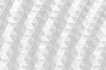 Abstract geometric background made of chaotic triangle surface polygons.