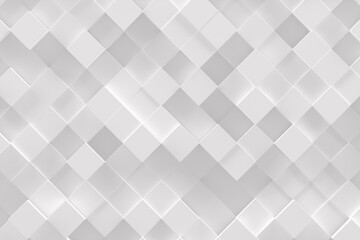 Fototapeta na wymiar Abstract geometric pattern or background made of chaotic square surface polygons