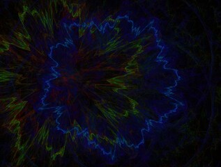 Imaginatory fractal background Image