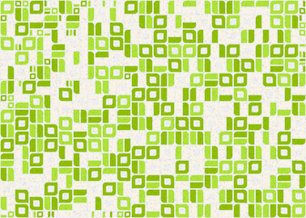 Abstract Geometric Pattern generative computational art illustration