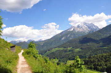 Fototapeta na wymiar Ramsau im Berchtesgadener Land