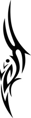 Vector symbol, ornament, tattoo. beautiful vector illustration. Drawings on the body, ancient symbols.	