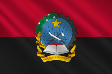 Flag of Republic of Angola