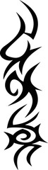 Vector symbol, ornament, tattoo. beautiful vector illustration. Drawings on the body, ancient symbols.	