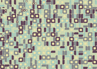 Abstract Geometric Pattern generative computational art illustration