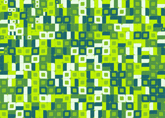 Abstract Geometric Pattern generative computational art illustration