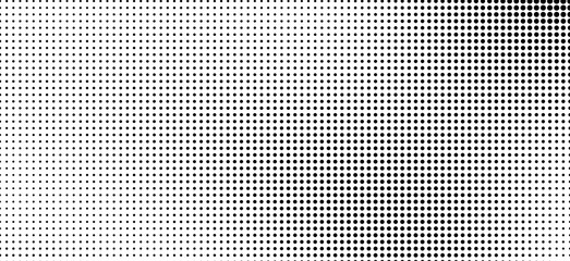 The halftone texture is monochrome. Chaotic waves of black dots on a white background