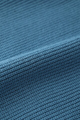 blue knit fabric texture background