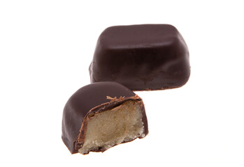 chocolate candy isolated