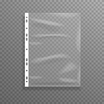 Plastic file isolated on isolated on background.