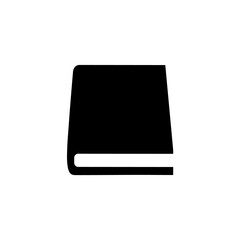 Book icon, logo isolated on white background