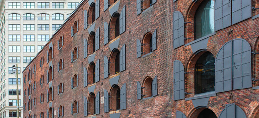 Old warehouses in Dumbo, Brooklyn, New York City	