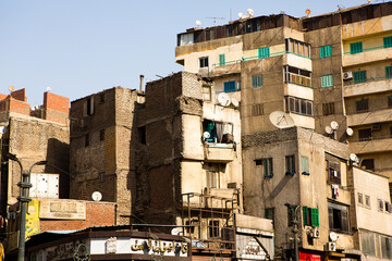 Old Cairo view, Egypt. Old street of arabish Cairo, Egypt © Nomad Pixel