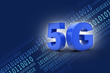 3d rendering 5G Network 5G Connection