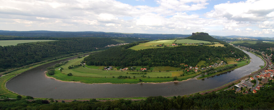 Festung K&ouml;nigstein im Elbsandsteingebirge