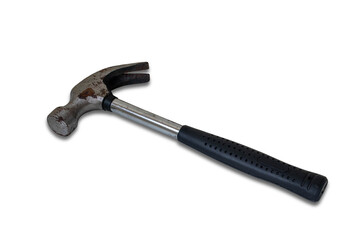 A old hummer isolated on white background.